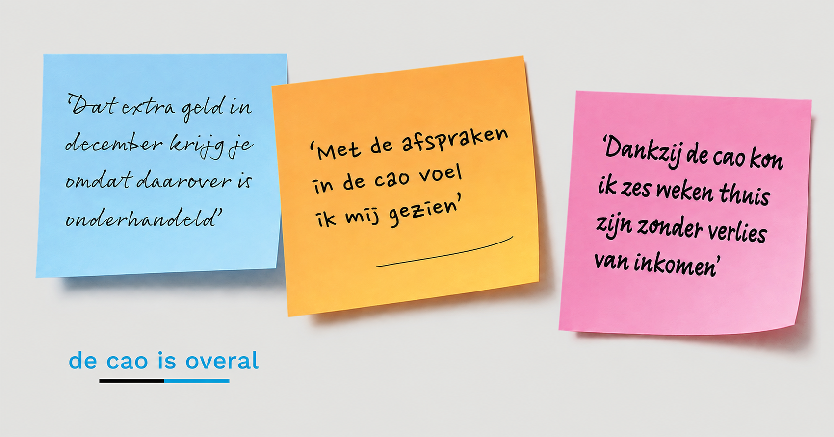Welke arbeidsvoorwaarden bij de Publieke Omroep vind jij belangrijk? Vul de cao-enquête in