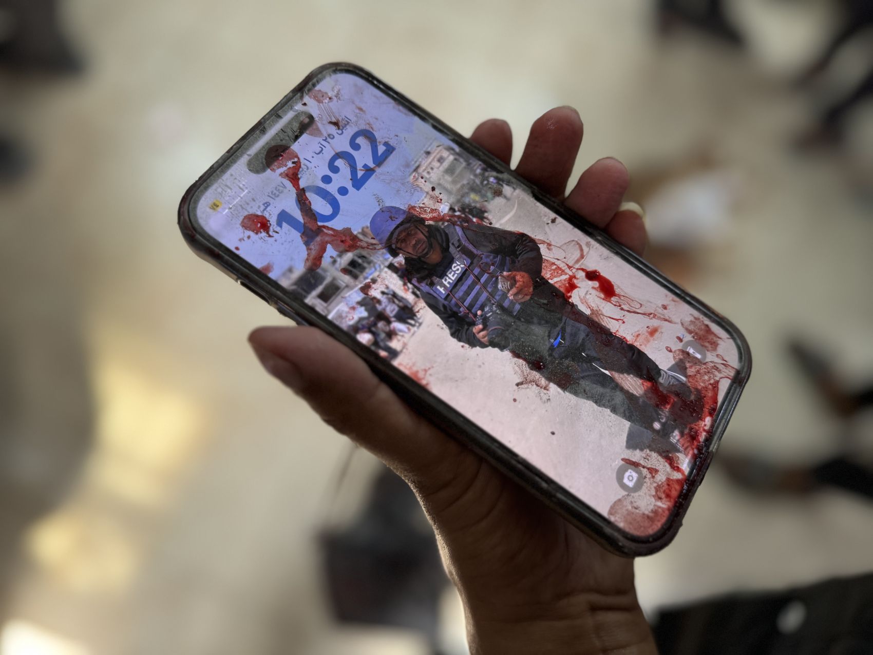NVJ aanwezig tijdens manifestatie in Brussel ter nagedachtenis aan vermoorde Palestijnse journalisten