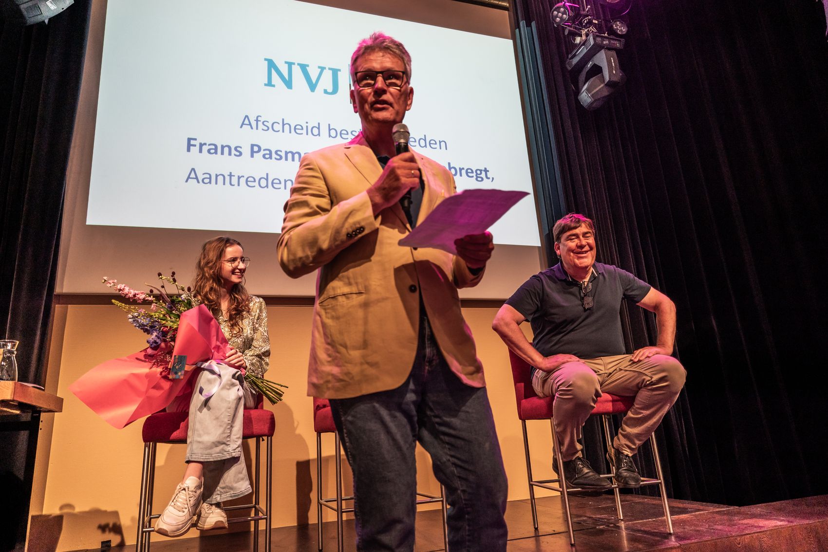 Frans Pasma benoemd tot erelid van de NVJ: ‘Bestuurslid met een hoofdletter B’